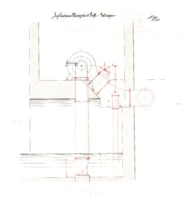 10. Particolare del progetto dell’ing. A. Marzotto (1903) – turbina della centrale