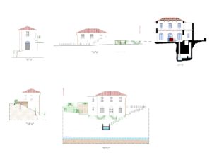 12. Piano e prospetto della centrale idroelettrica Seladi (1)