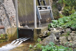 2.2 Le attuali pere di presa sul torrente Richellero, a pochi metri dalla centrale Richellere, e sullo stesso sito di quelle previste ad inizio Novecento (2)