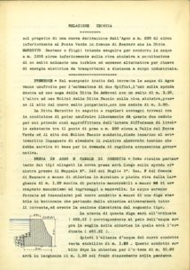 5. Particolare del progetto dell’ing. F. Gorgosalice (1909) – focus sulle opere di presa