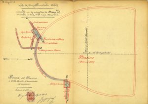 5. Progetto per un nuovo bacino dell’ing. F. Gorgosalice (1923) – particolare del bacino