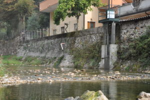 8. Opere di presa della centrale idroelettrica Seladi – presa ausiliaria sul torrente Agno poco più a monte della centrale Righellati (1)