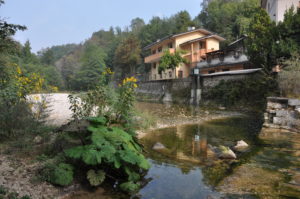 8. Opere di presa della centrale idroelettrica Seladi – presa ausiliaria sul torrente Agno poco più a monte della centrale Righellati (2)