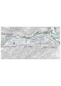 9.5 Attuale planimetria della centrale idroelettrica Torrazzo